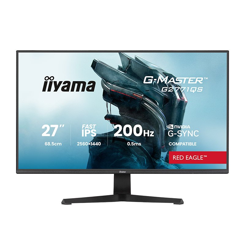 Ecran Pc Gamer 27'' Iiyama G-master G2771qs-b1-qhd/200hz/0,5ms Bon état -  reconditionné disponible sur Electro Depot